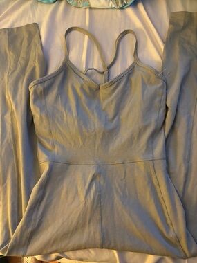 Light taupe Spaghetti Strap jumpsuit